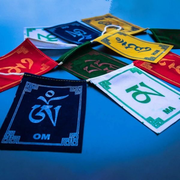 Om Mane Prayer Flags