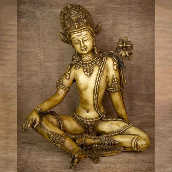 Ivory Indra Statue - god indra - king of god - king of heaven - raja indra - thamelshop - spritual items - spritual statues