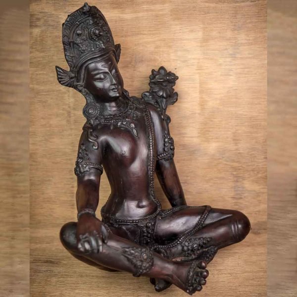 Indra Statue Black