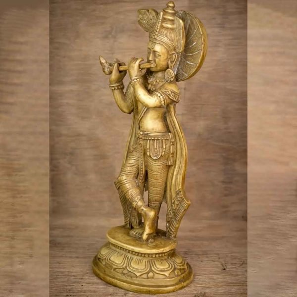 Krishna Statue Ivory