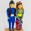 tamang couple doll- tamang – tamang cultural dress -nepali cultural dress