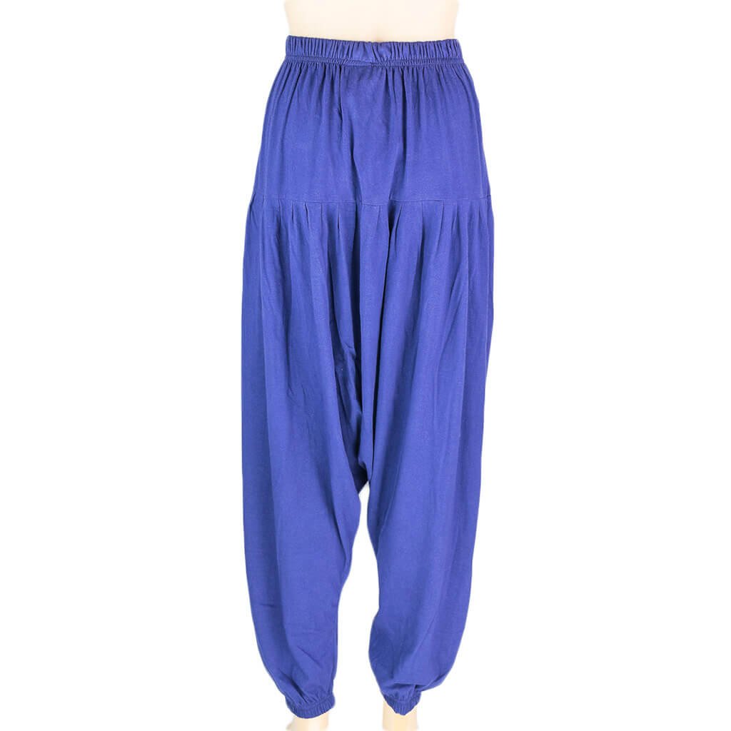 Drop Crotch Harem Pant – Blue | Thamel Shop