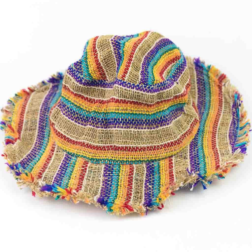 Assorted Hemp Sun Hat - Mix Patch | Thamel Shop