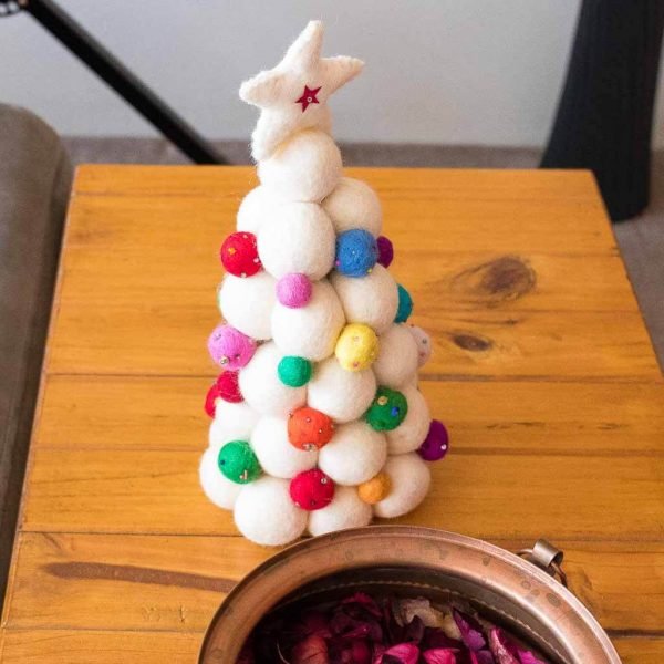 Felt Ball Christmas Tree